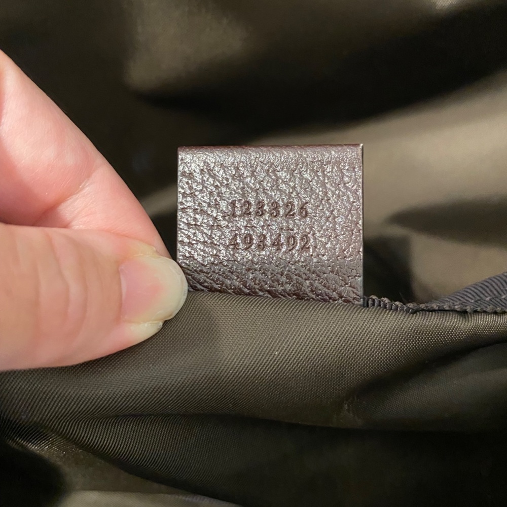 Gucci large monogram diaper bag - Picture 9 of 13